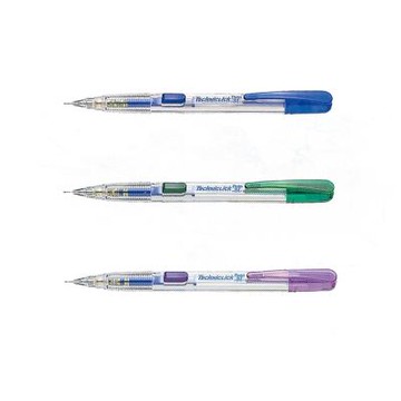 【Pentel 飛龍】TECHNICLICK 側壓自動鉛筆 0.7mm /支 PD107T(筆桿顏色隨機出貨)