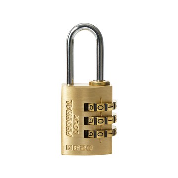 FEDERAL LOCK 【台灣鎖具】防鏽密碼銅掛鎖 (2入/組)_RB20