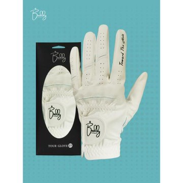 高爾夫手套可觸屏高爾夫手套男透氣防滑耐磨男高爾夫球手套淺藍22