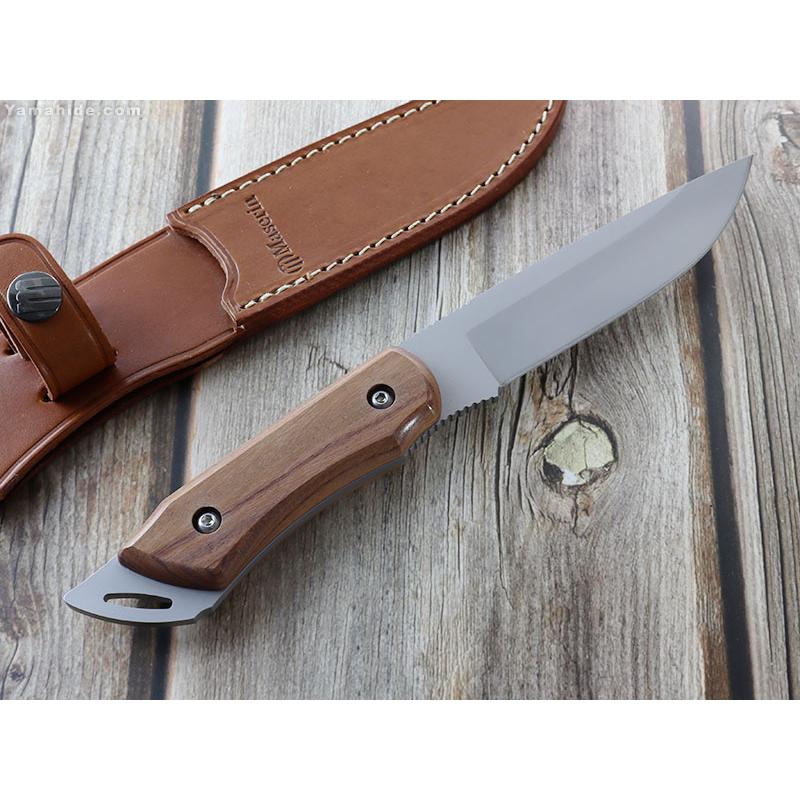 マセリン 982 LG ハンティング ウォールナット シースナイフ Maserin HUNTING Walnut Fixed knife