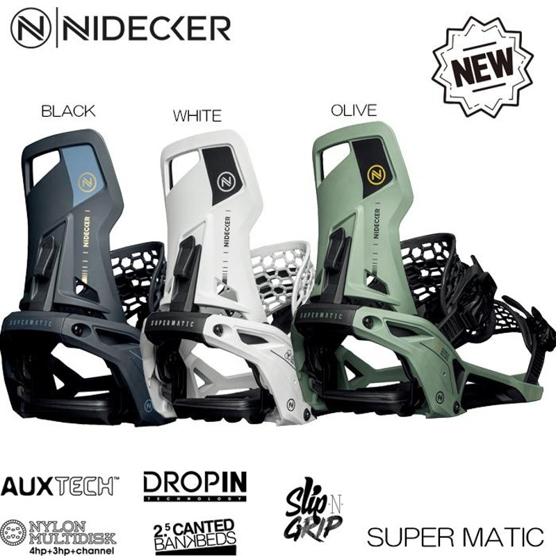 22~23 スポーツ NIDECKER Supermatic ナイデッカー スーパーマチック L
