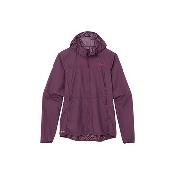 RAB Windgather Hoody Wmns 輕量防風連帽外套 女款 桑葚紫 #QWS85