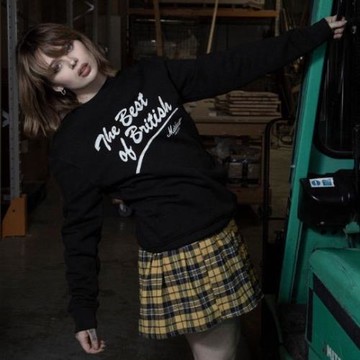 原的潮牌搖滾朋克重金屬樂手街頭樂牌個性中性長袖圓領全棉衛衣