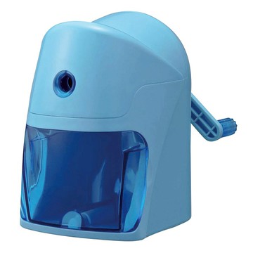 KUTSUWA STAD 超級安全手動削筆器  淺藍色  1個