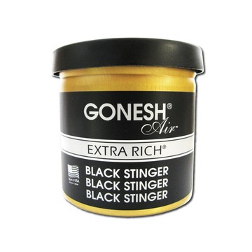 Gonesh 日本-衛浴固體香氛凝膠-BLACK STINGER黑刺78g/罐(廁所芳香劑,固體擴香罐,居家室內汽車皆適用)