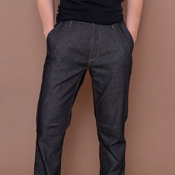 【快速出貨】【PROFI】MO005 莫斯科 中腰直筒修身 機能丹寧褲款