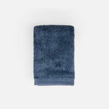 PALETTE厚型乾用純棉方巾30x30 藍染藍