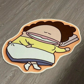 🌟台現免運🌟ins少女地毯 花師奶地毯 花師奶地墊 同人花師奶二次元地墊 可愛裝飾毯子臥室牀邊茶几毯