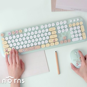 【Norns】迪士尼無線鍵盤滑鼠組 愛麗絲-Norns Original Design 小牡蠣寶寶