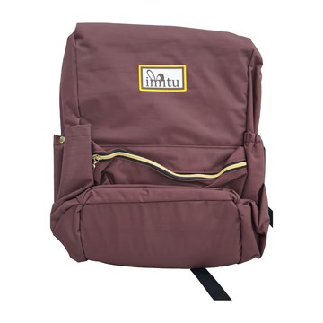 iMiTU 米圖 拉鏈電腦護脊後背包  紅色  36 x 26 x 15cm