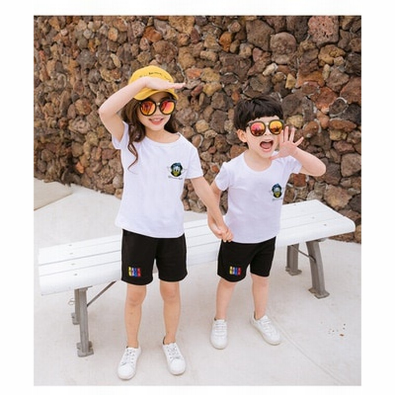 子供服 ドナルド T シャツ 親子ペアルックカップル ｔシャツ 夏半袖お揃い 韓国 レディース 通販 Lineポイント最大1 0 Get Lineショッピング