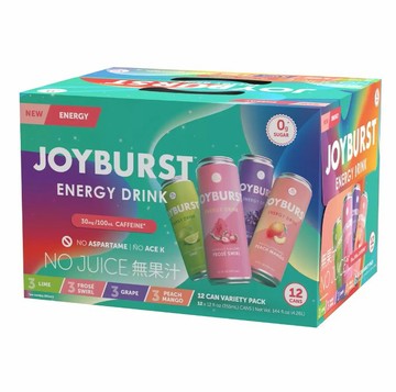 Joyburst 水果風味能量飲 355毫升 X 12入