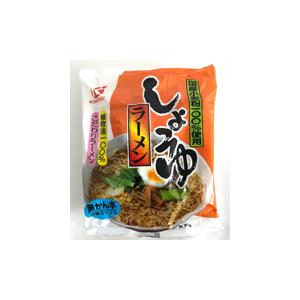 無添加しょうゆラーメン　９８ｇ　　国内産小麦粉１００％使用　植物油１００％使用　２個までコンパクト便可