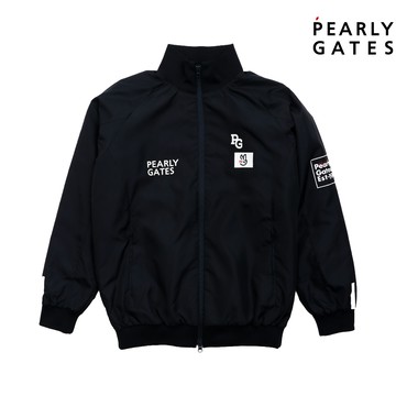 【ṔEARLY GATES】男款深藍色立體剪裁防風保暖經典款立領外套 JGU60101