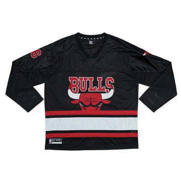 NBA 網布 隊伍 冰球衣 長袖上衣 公牛隊
