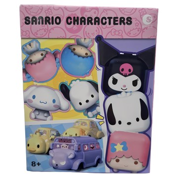 Sanrio 三麗鷗 騎騎家族 款式隨機  顏色隨機  1個  6.2 x 8.4 x 13.5cm