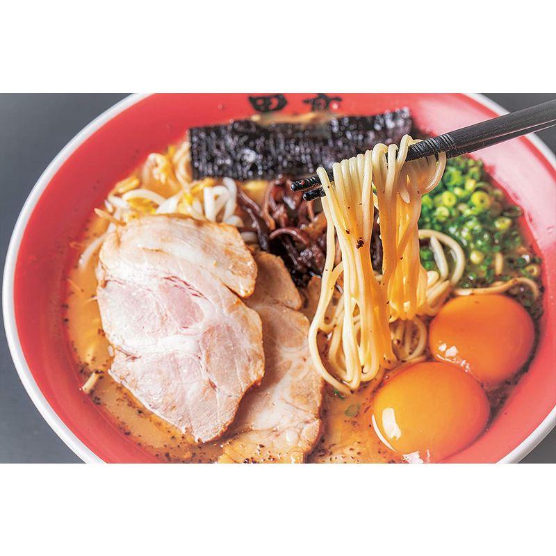 黒亭 とんこつラーメン 4食箱 焦がしにんにく油 （黒マー油）香る 昔ながらの熊本の味 行列ができる老舗 九州 ご当地ラーメン お取り寄せ