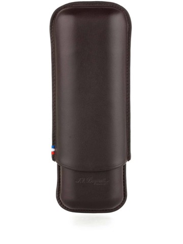S.T. Dupont - Atelier leather cigar case - unisex - Leather - One Size - Brown