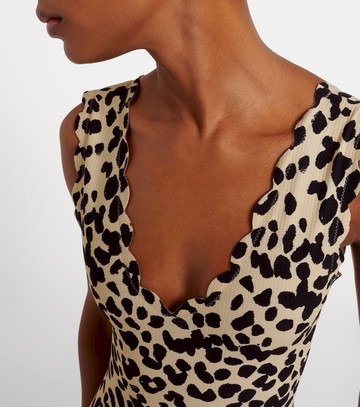 Marysia Charleston leopard-print swimsuit