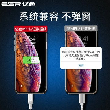 快充線 iphone充電線 傳輸線 億色30w雙口pd快充充電頭(送一根蘋果數據線)『xy13462』