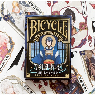 [808 MAGIC]魔術道具 Bicycle 刀劍亂舞 touken ranbu 撲克牌 收藏牌 紀念牌 生日