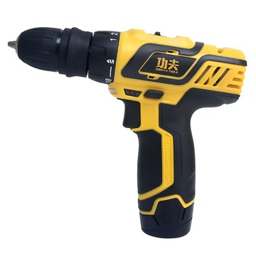 功夫 10.8V兩用夾頭式充電電鑽起子機 Set  1組