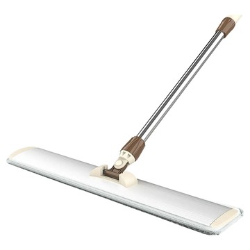 德利生活 鋁合金平板大拖把 67cm - 輕巧耐用、乾濕兩用、地板清潔  1組