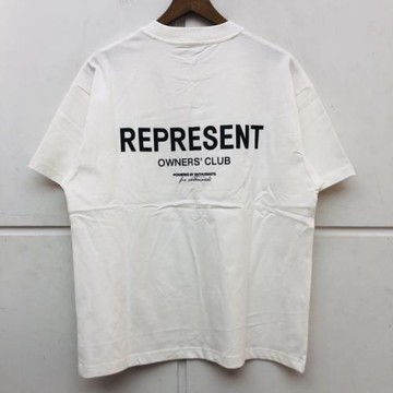 REPRESENT潮牌短袖男女寬松打底T恤情侶高街fog潮流ins夏季棉半袖