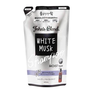 日本John s Blend 白麝香洗髮精(400ml補充包)『STYLISH MONITOR』D079149