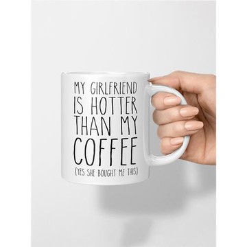 My Girlfriend is Hotter Than My Coffee情侶杯馬克杯陶瓷杯水杯