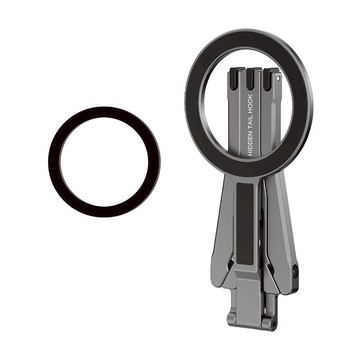 magsafe手機磁吸支架 三腳架 iPhone16蘋果手機自拍桿 桌面追劇夾[PP0512023]