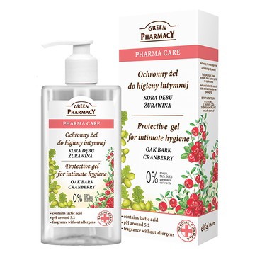 【GREEN PHARMACY 草本肌躍】蔓越莓水嫩護膚私密潔膚露 300ml