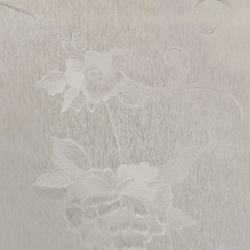 防窺抗UV無膠玻璃靜電貼  45 x 300cm  花舞弄影