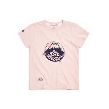 江戶勝｜女裝｜夏天小物印花短袖T恤