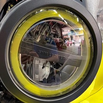 SYM 4MICA/KRN 大燈光圈 金黃色  1個