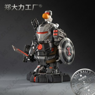 鋼鐵俠黑武士卡皮巴拉🤖3D列印卡皮巴拉潮玩擺件 創意磁吸玩具 療癒小物 卡皮巴拉 水豚 桌面擺飾 磁吸 創意居家裝飾