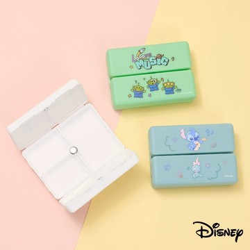 迪士尼｜磁吸萬用七格收納盒 藥盒 飾品盒 小物 收納 旅遊 維尼 米奇 史迪奇 奇奇蒂蒂 CA983