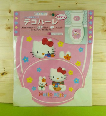 【震撼精品百貨】Hello Kitty馬桶除臭貼~粉花【共1款】
