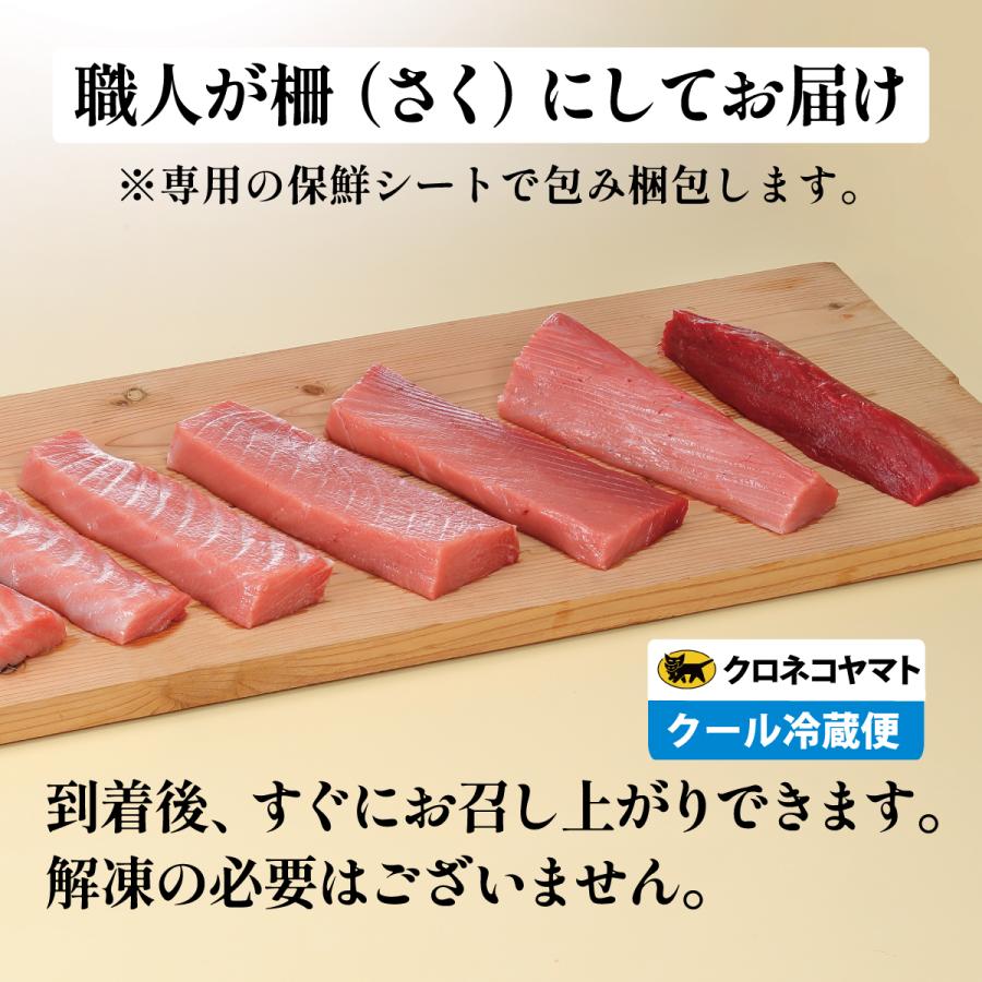 生本マグロ（だてまぐろ）赤身・中とろ・大とろ食べ比べ計450ｇ柵（さく） 鮪 伊達マグロ 海鮮 刺身 ギフト 国産 冷蔵 チルド クロマグロ