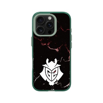 iPhone 16 Pro Clear 憂墨綠 - G2 Esports - G2 Logo Marble