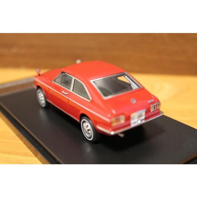 HI−STORY1/43 日産 サニークーペGL 1969 サンライズレッド HS148RE