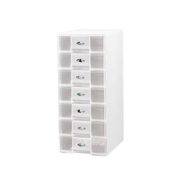 樹德SHUTER魔法收納力A4玲瓏盒PC-1107(7層抽屜)