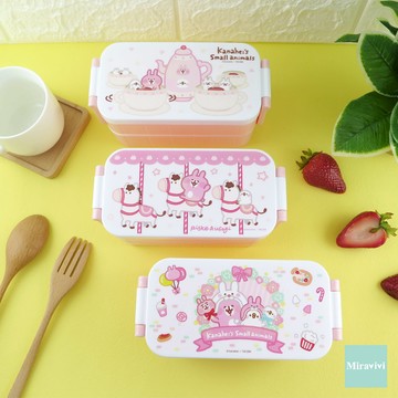 Kanahei卡娜赫拉的小動物遊樂園系列-雙層保鮮盒