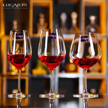 泰國進口Lucaris水晶玻璃紅酒杯高腳杯葡萄酒杯香檳杯圓肚醒酒杯