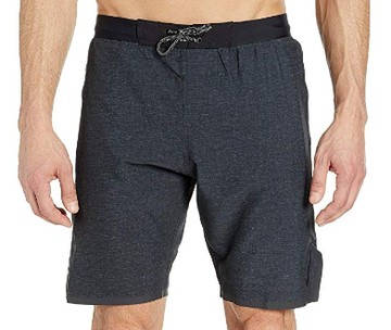 【毒】NIKE 男子九吋海灘褲 黑色 花紋 NESS9438-001【領券折222｜Cube卡+APP下單最高10%回饋】