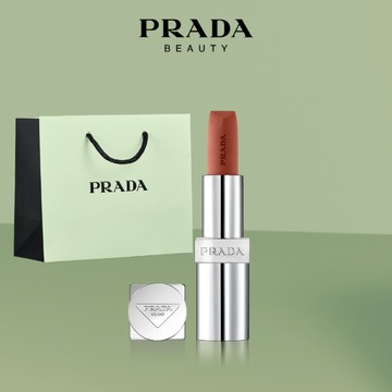 【PRADA】【專屬刻字】經典潤唇膏 U013 |享護手霜體驗禮+禮袋| 訂製刻字禮