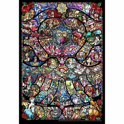 ジグソーパズル ぎゅっと500ピース ステンドアートジグソー ディズニー ディズニー ピクサー ヒロインコレクション ステンドグラス Dsg 500 4 通販 Lineポイント最大get Lineショッピング