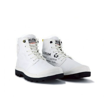 PALLADIUM PAMPA LITE RCYCL WP+ 防水軍靴 白 77233-116 - 10H (28.5cm)