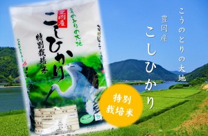 特別栽培　こうのとりの大地　5kg　こしひかり　兵庫県但馬産　化学農薬、化学肥料の使用を低減して栽培　取り寄せ