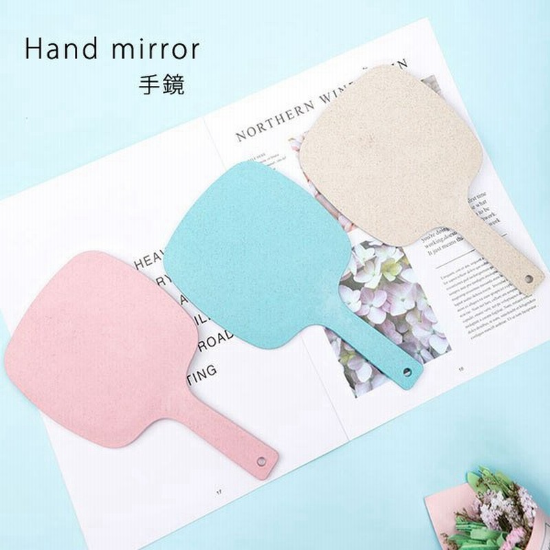 手鏡ミラー おしゃれ メイクアップ ハンドミラー 可愛い ラウンド スクエア ヘアブラシ おしゃれ コスメ ミラー メール便 M便 1 1 通販 Lineポイント最大0 5 Get Lineショッピング